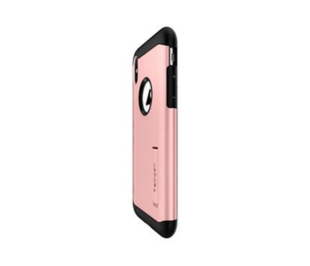 Etui Slim Armor do iPhone X różowe złoto - 1381926 - zdjęcie 2